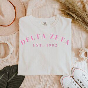 Delta Zeta Comfort Colors T-Shirt